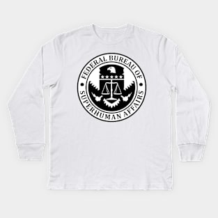 Superheroes Agency Kids Long Sleeve T-Shirt